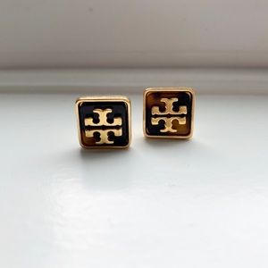 Tory Burch Logo Earrings